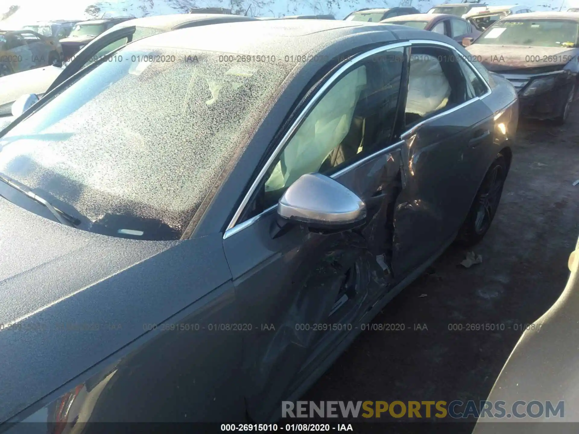 6 Photograph of a damaged car WAUB4AF48KA108227 AUDI S4 2019