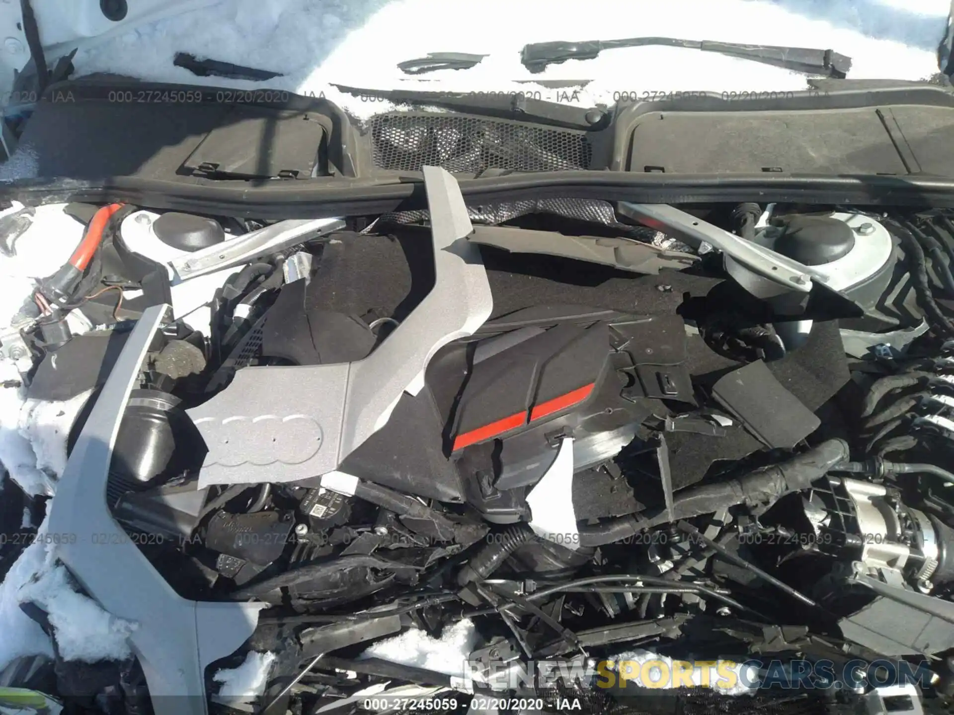 10 Photograph of a damaged car WAUB4AF49KA114098 AUDI S4 2019