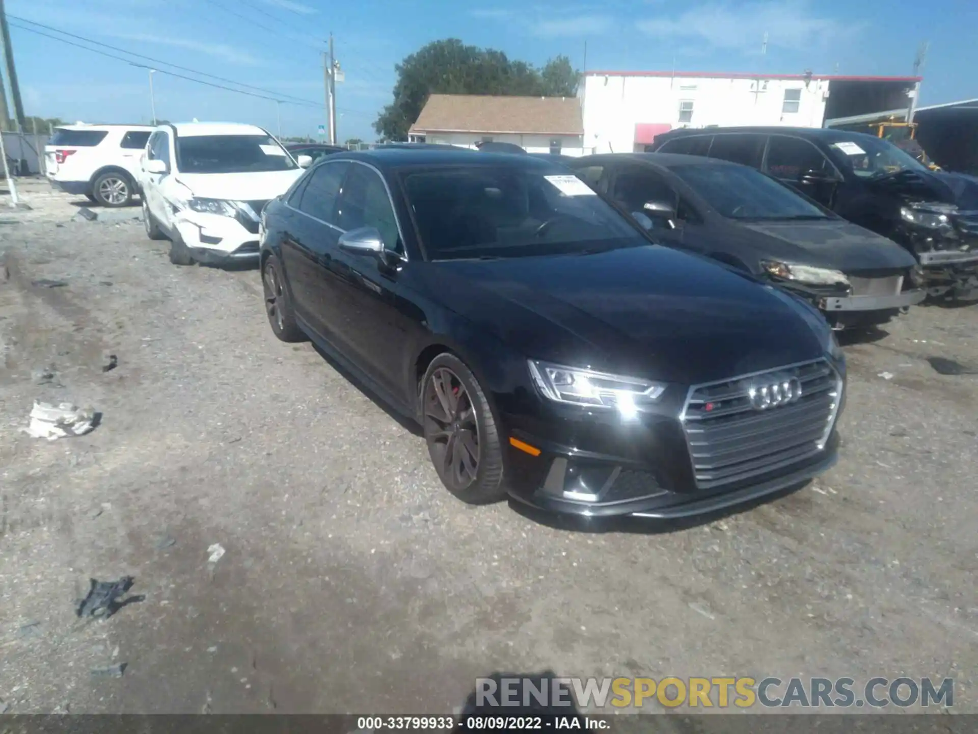 1 Photograph of a damaged car WAUB4AF4XKA014995 AUDI S4 2019