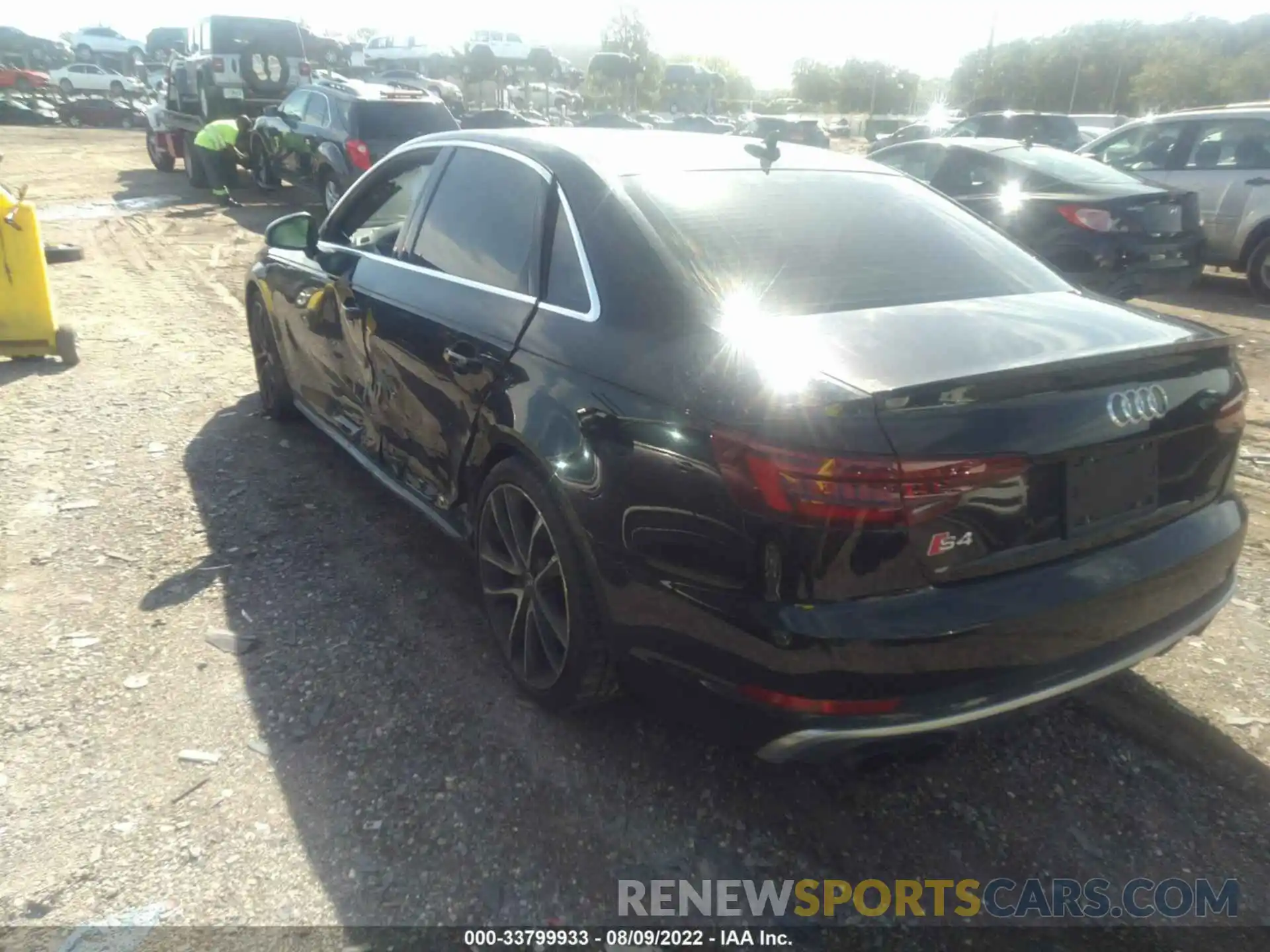 3 Photograph of a damaged car WAUB4AF4XKA014995 AUDI S4 2019