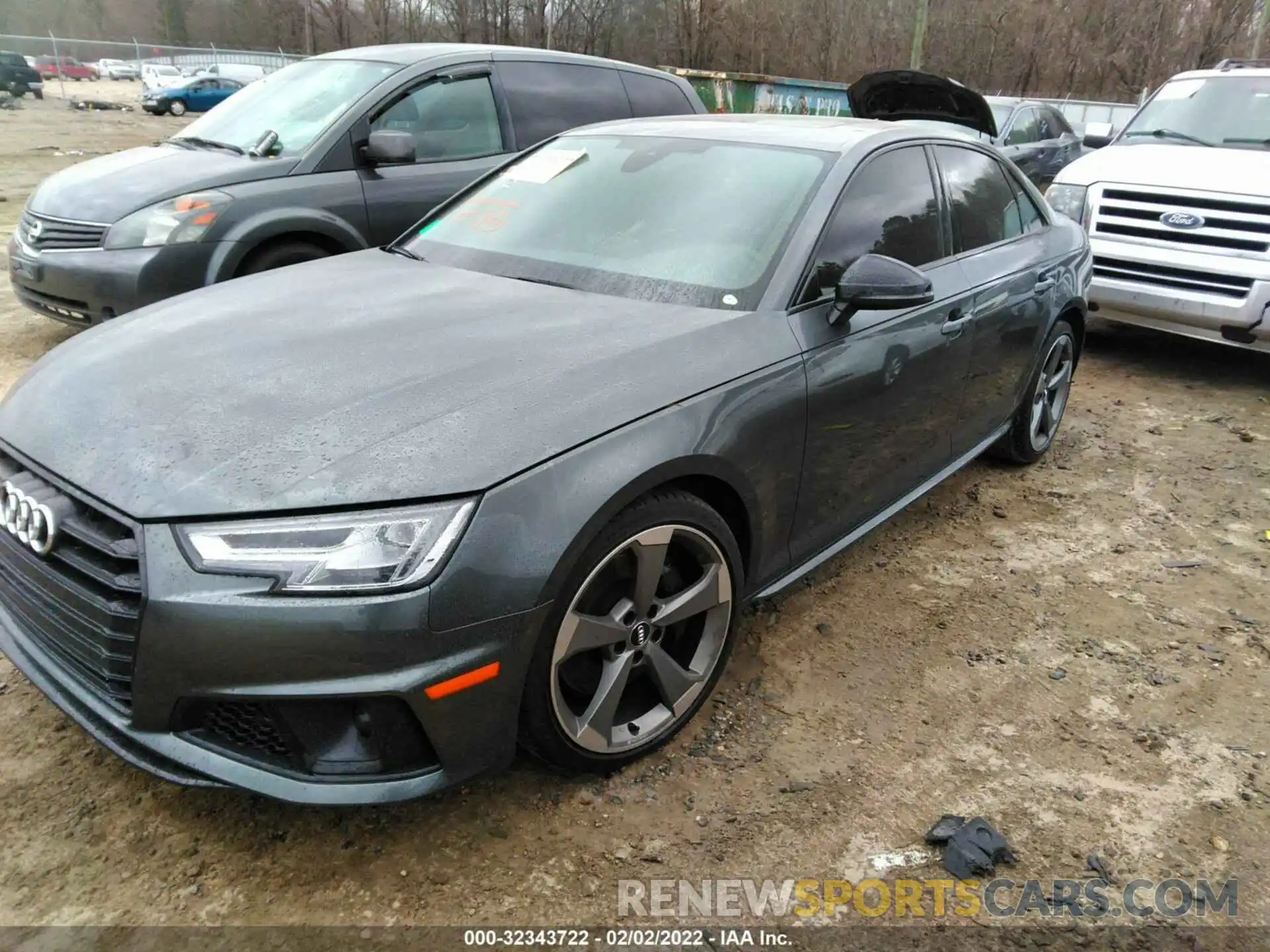 2 Photograph of a damaged car WAUB4BF4XKA105819 AUDI S4 2019