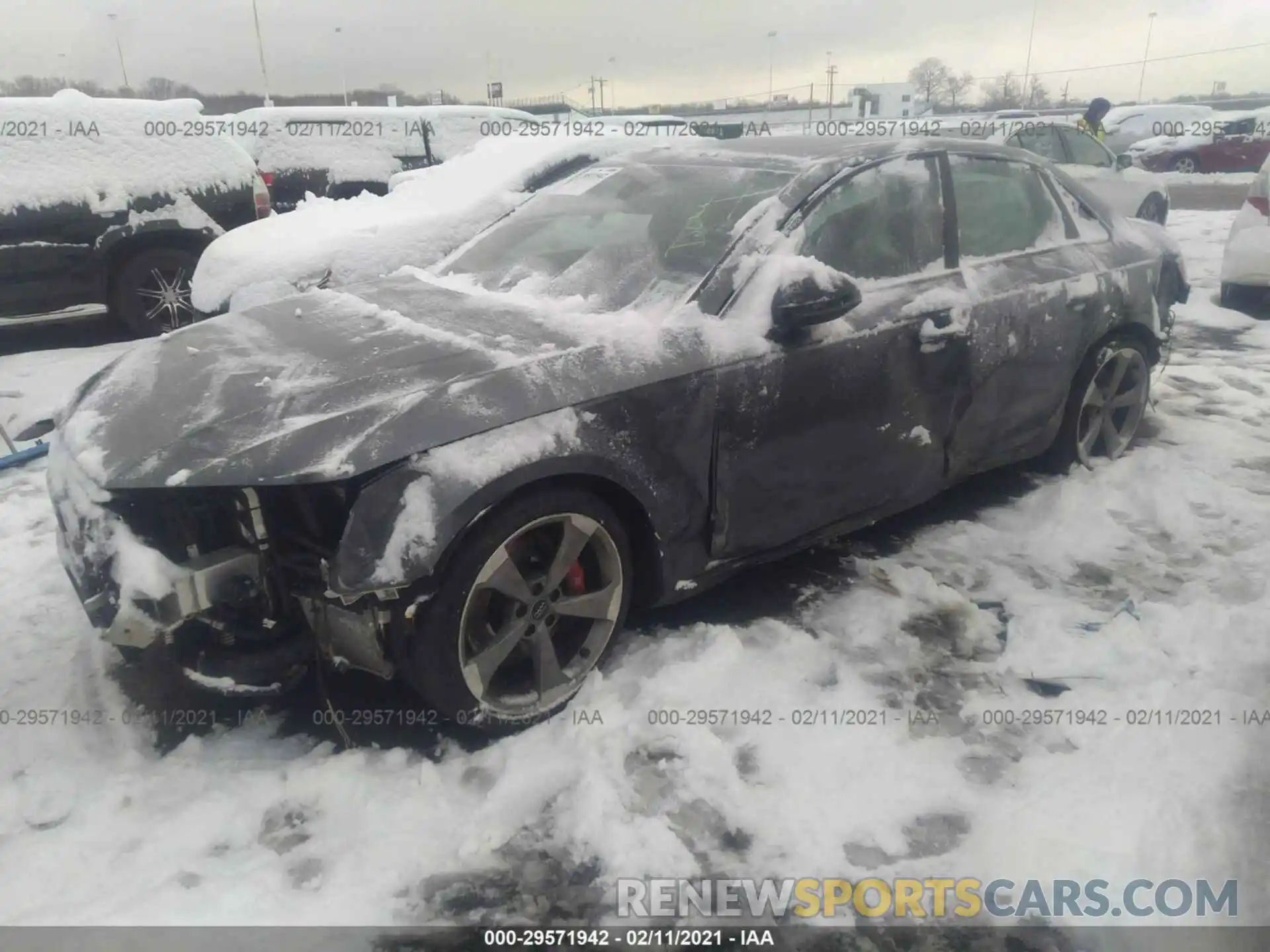 6 Photograph of a damaged car WAUC4AF41KA005669 AUDI S4 2019