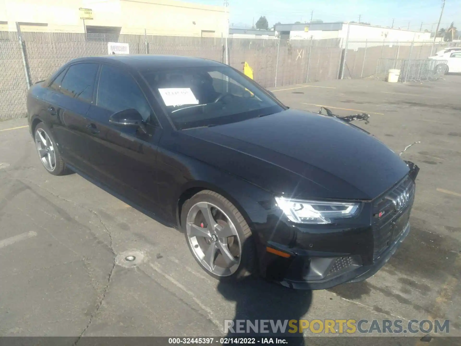 1 Photograph of a damaged car WAUC4AF41KA008460 AUDI S4 2019