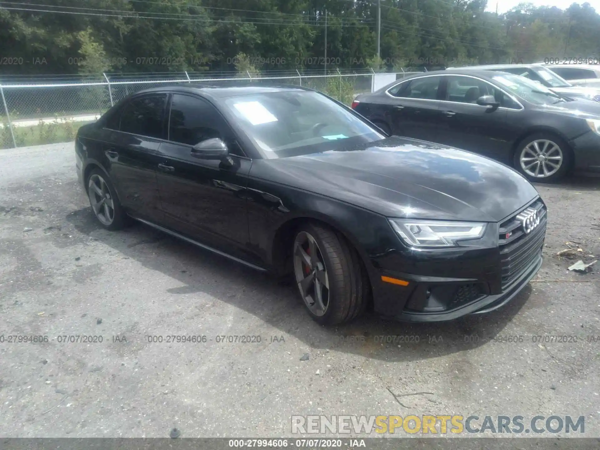 1 Photograph of a damaged car WAUC4AF44KA003818 AUDI S4 2019