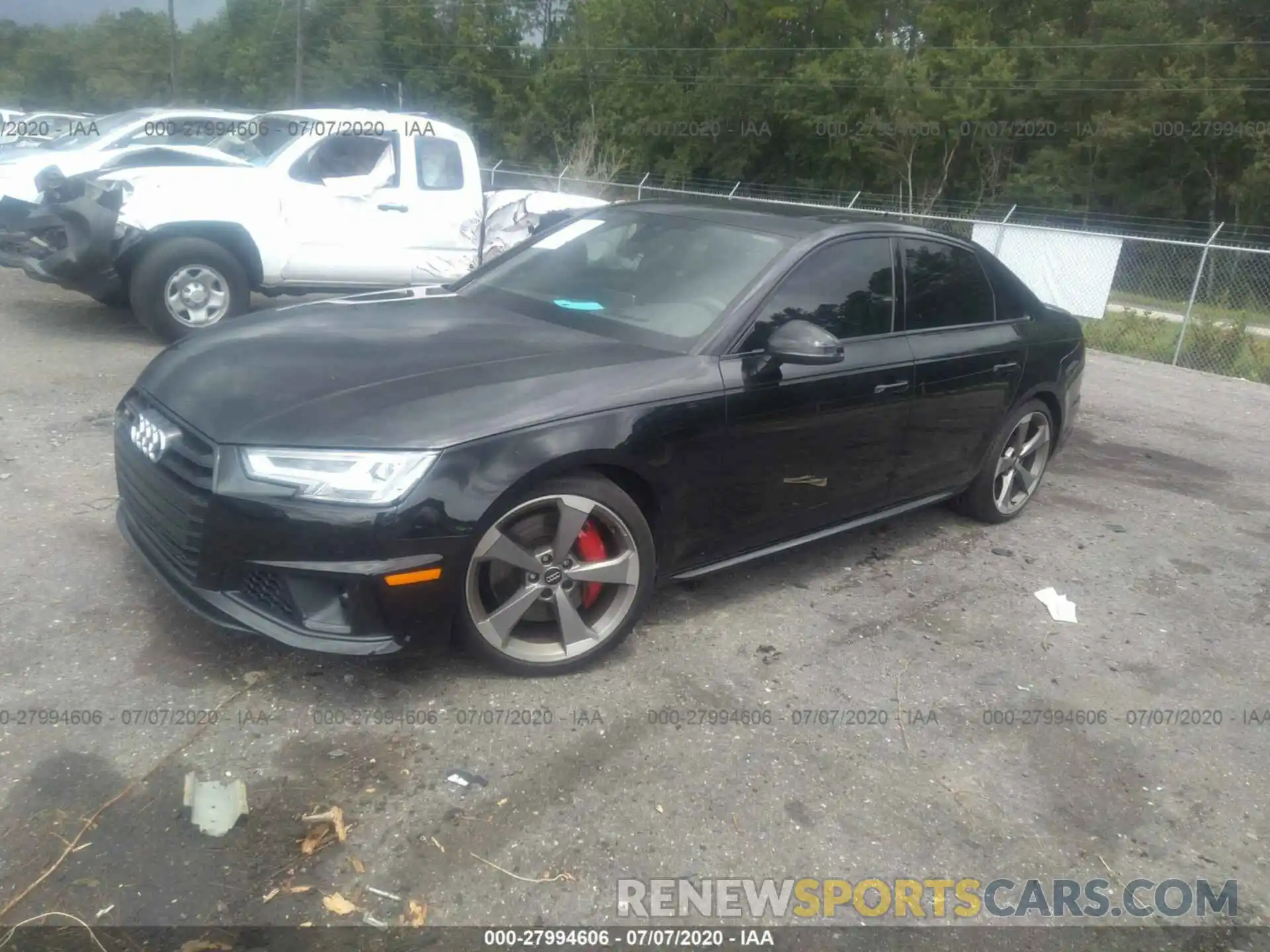 2 Photograph of a damaged car WAUC4AF44KA003818 AUDI S4 2019