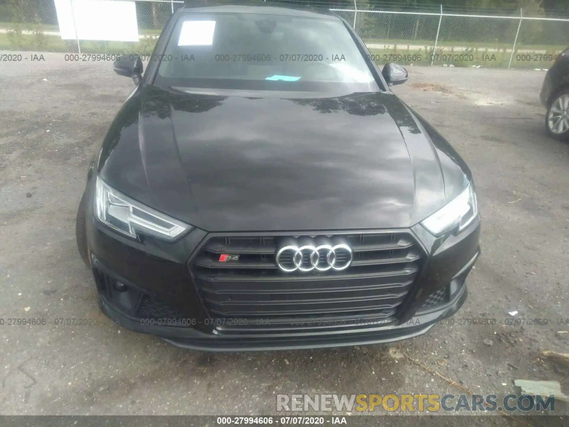 6 Photograph of a damaged car WAUC4AF44KA003818 AUDI S4 2019