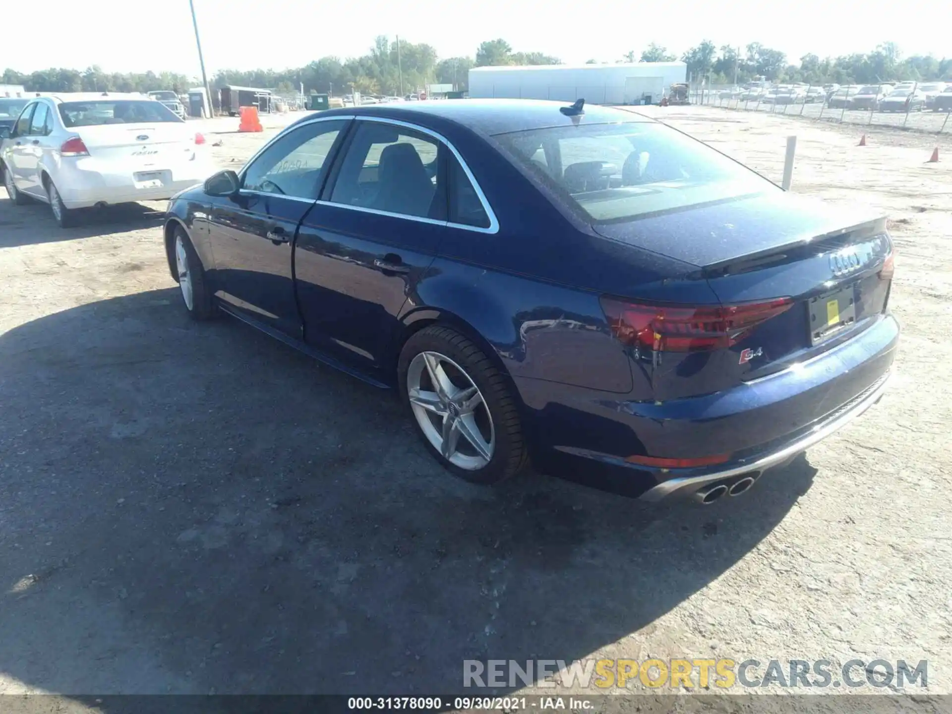 3 Photograph of a damaged car WAUC4AF44KA005990 AUDI S4 2019