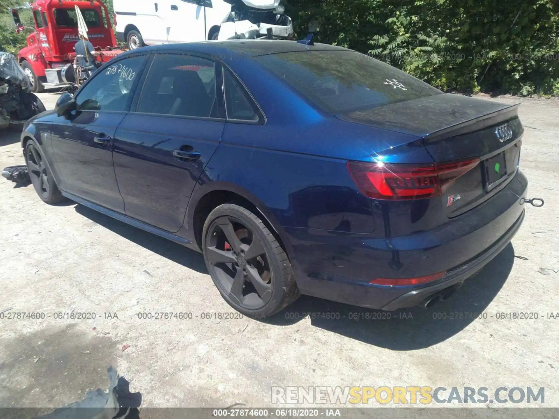 3 Photograph of a damaged car WAUC4AF45KA004556 AUDI S4 2019