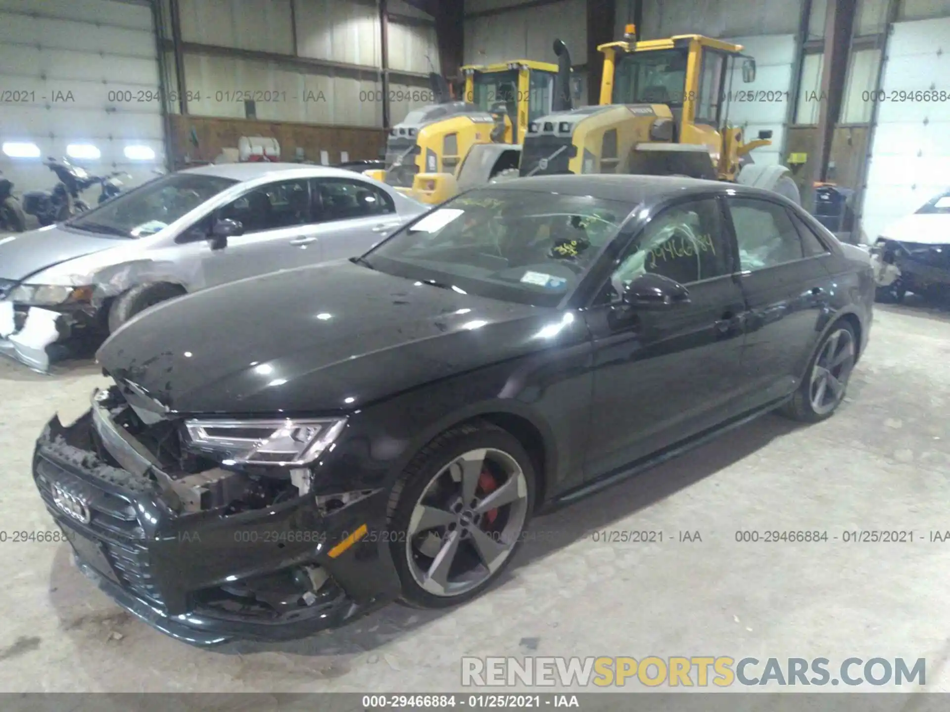 2 Photograph of a damaged car WAUC4AF46KA010558 AUDI S4 2019