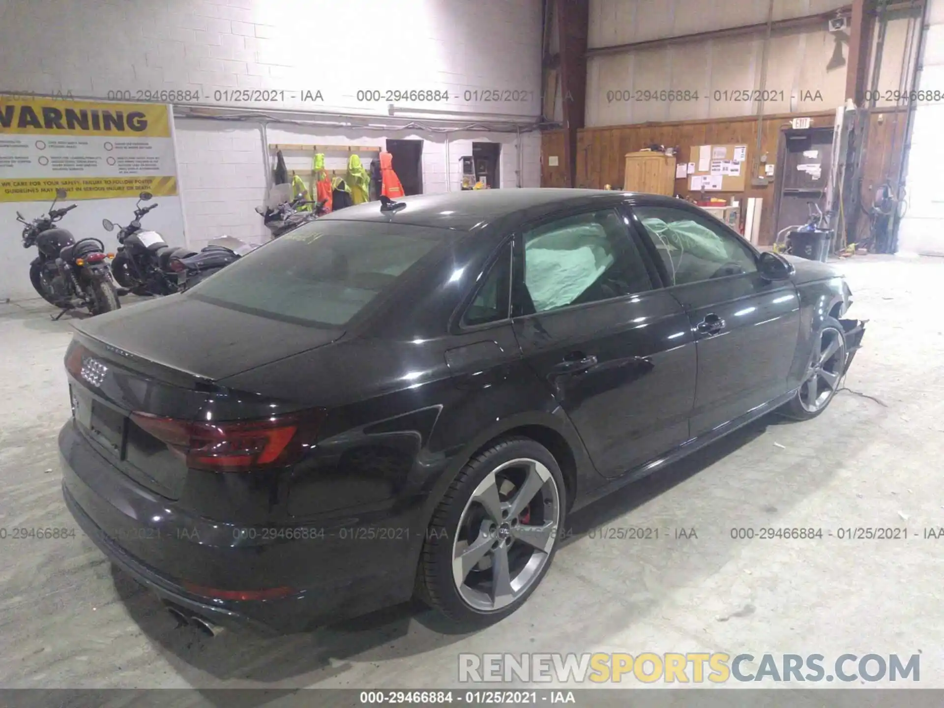 4 Photograph of a damaged car WAUC4AF46KA010558 AUDI S4 2019