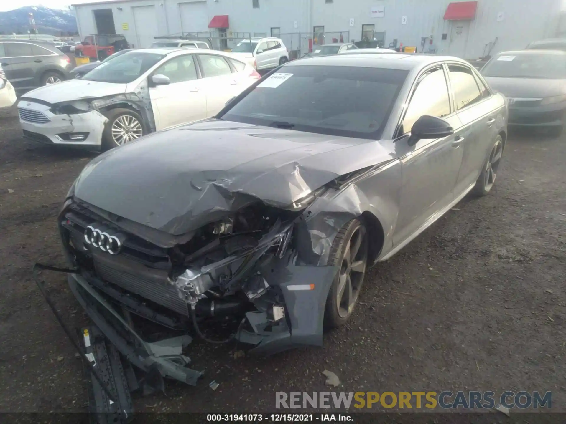 2 Photograph of a damaged car WAUC4AF49KA065747 AUDI S4 2019