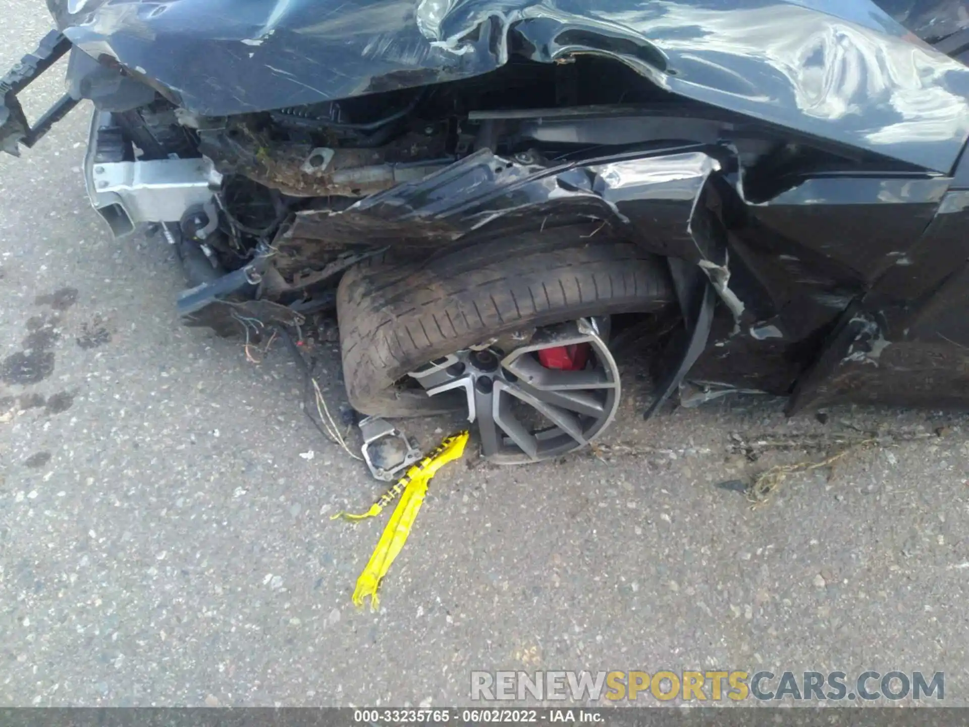 13 Photograph of a damaged car WAUB4AF40LA055959 AUDI S4 2020