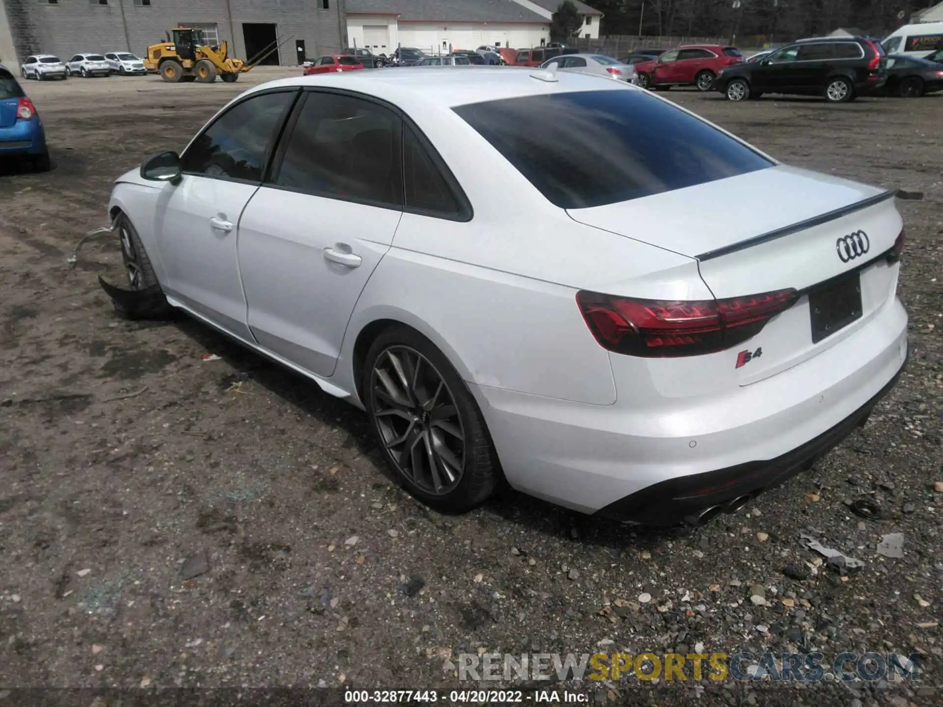 3 Фотография поврежденного автомобиля WAUB4AF40LA057064 AUDI S4 2020