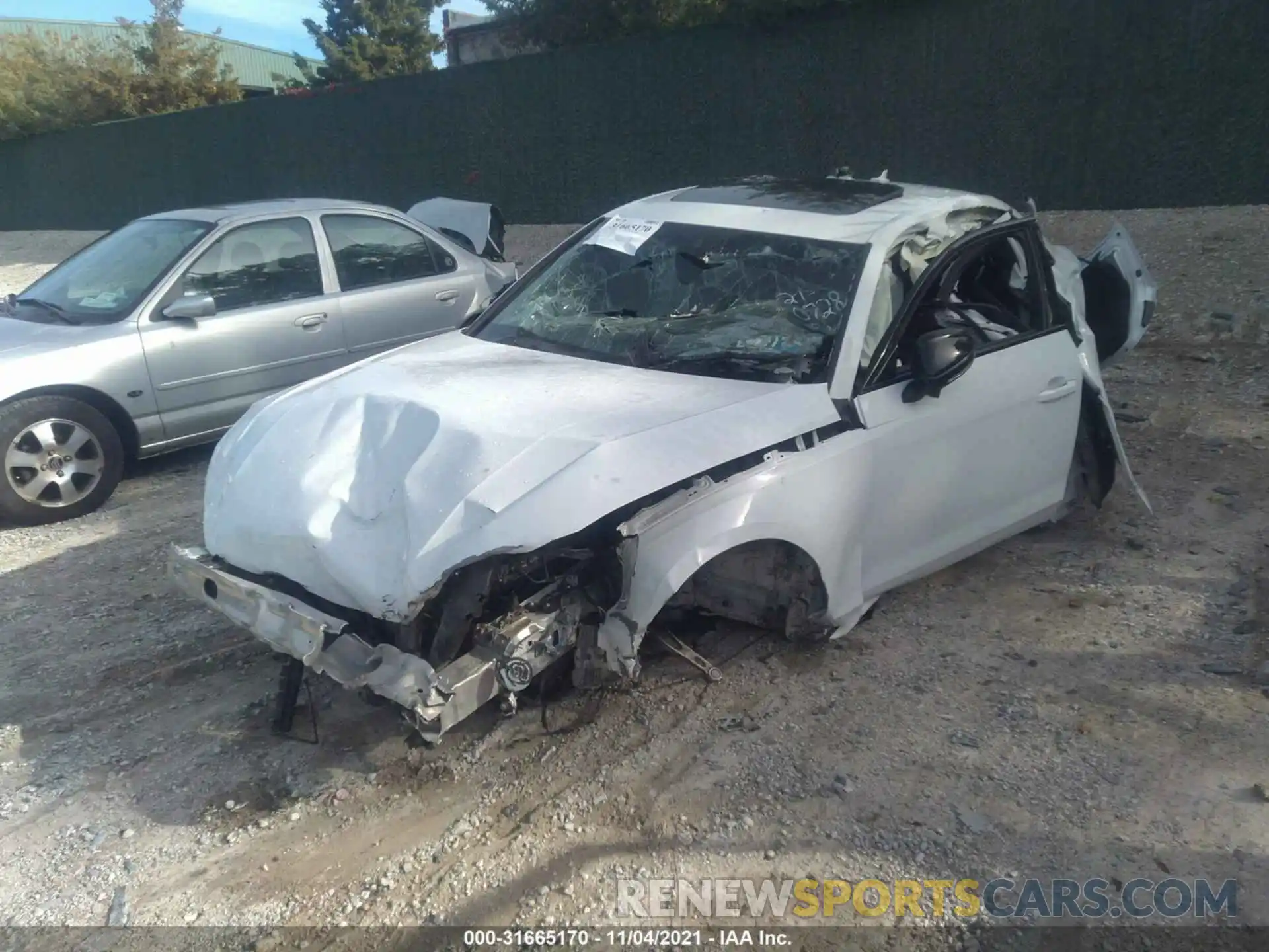 6 Photograph of a damaged car WAUB4AF43LA062517 AUDI S4 2020