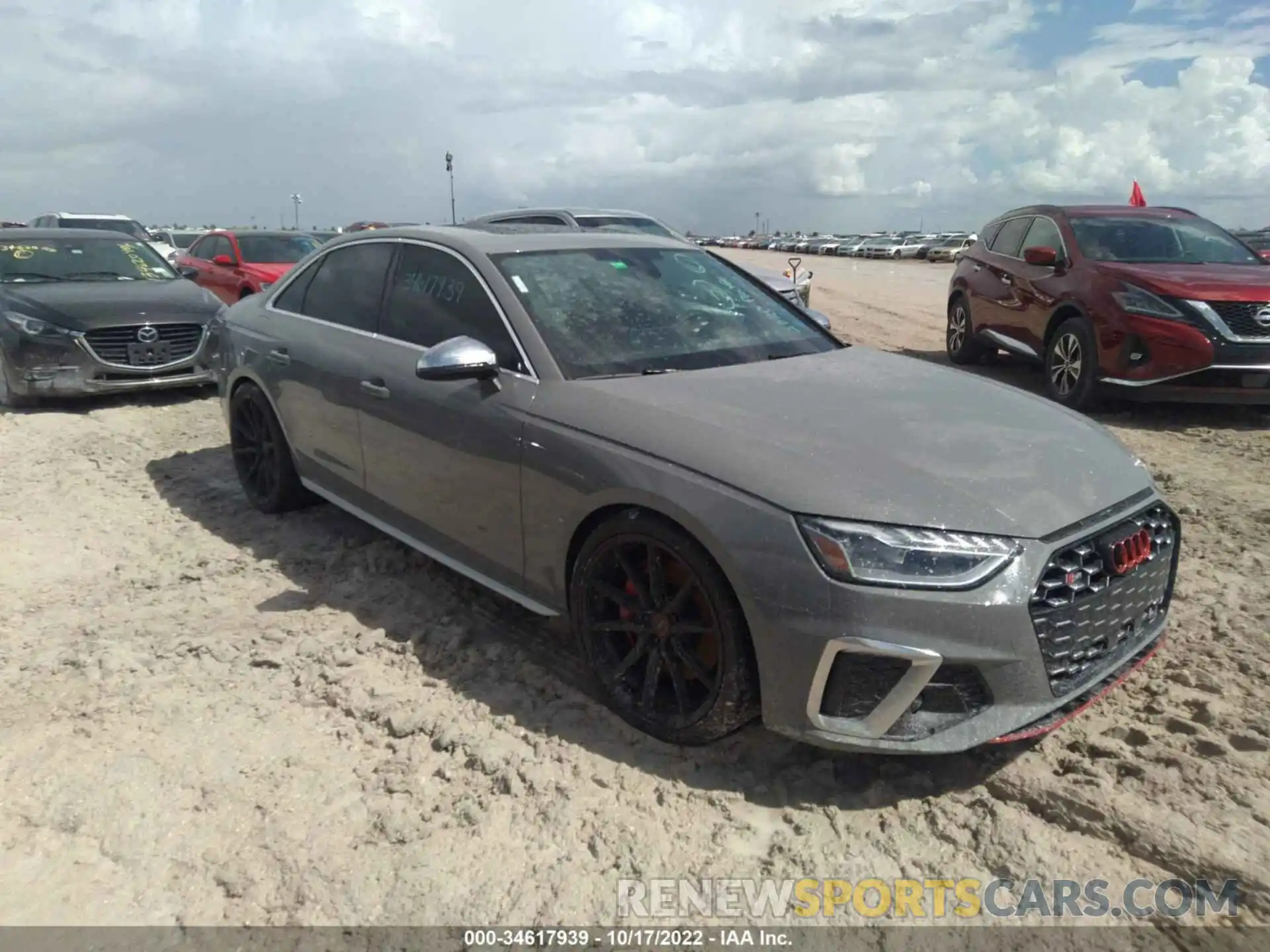 1 Photograph of a damaged car WAUB4AF48LA065476 AUDI S4 2020