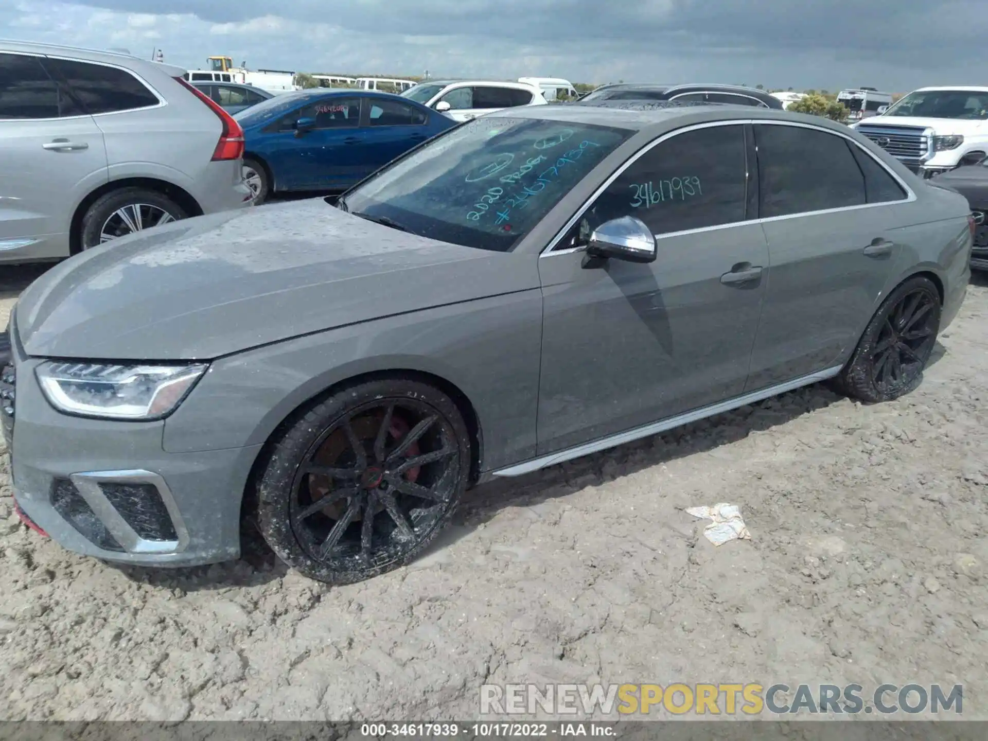 2 Photograph of a damaged car WAUB4AF48LA065476 AUDI S4 2020