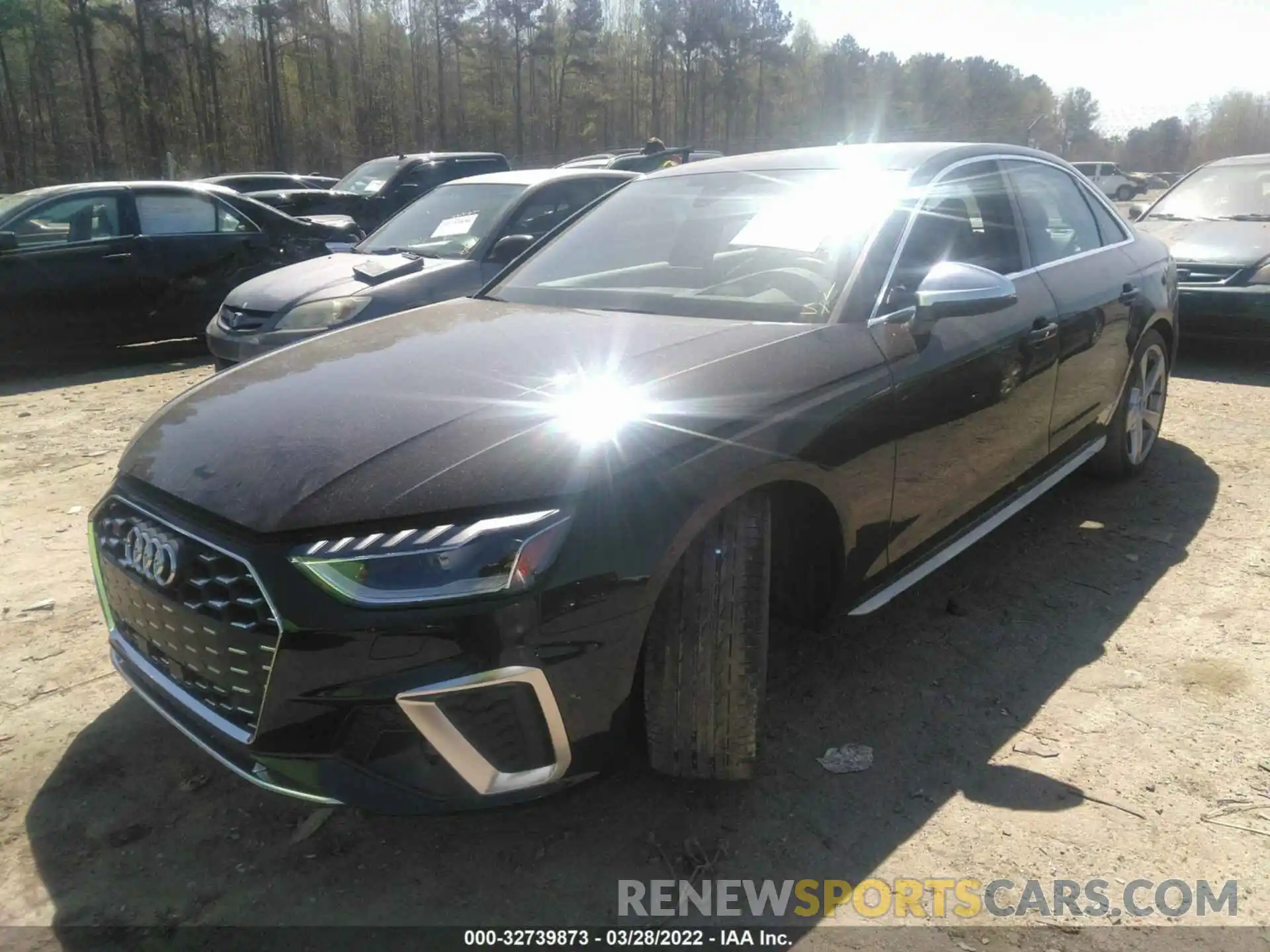 2 Photograph of a damaged car WAUC4AF48LA063618 AUDI S4 2020