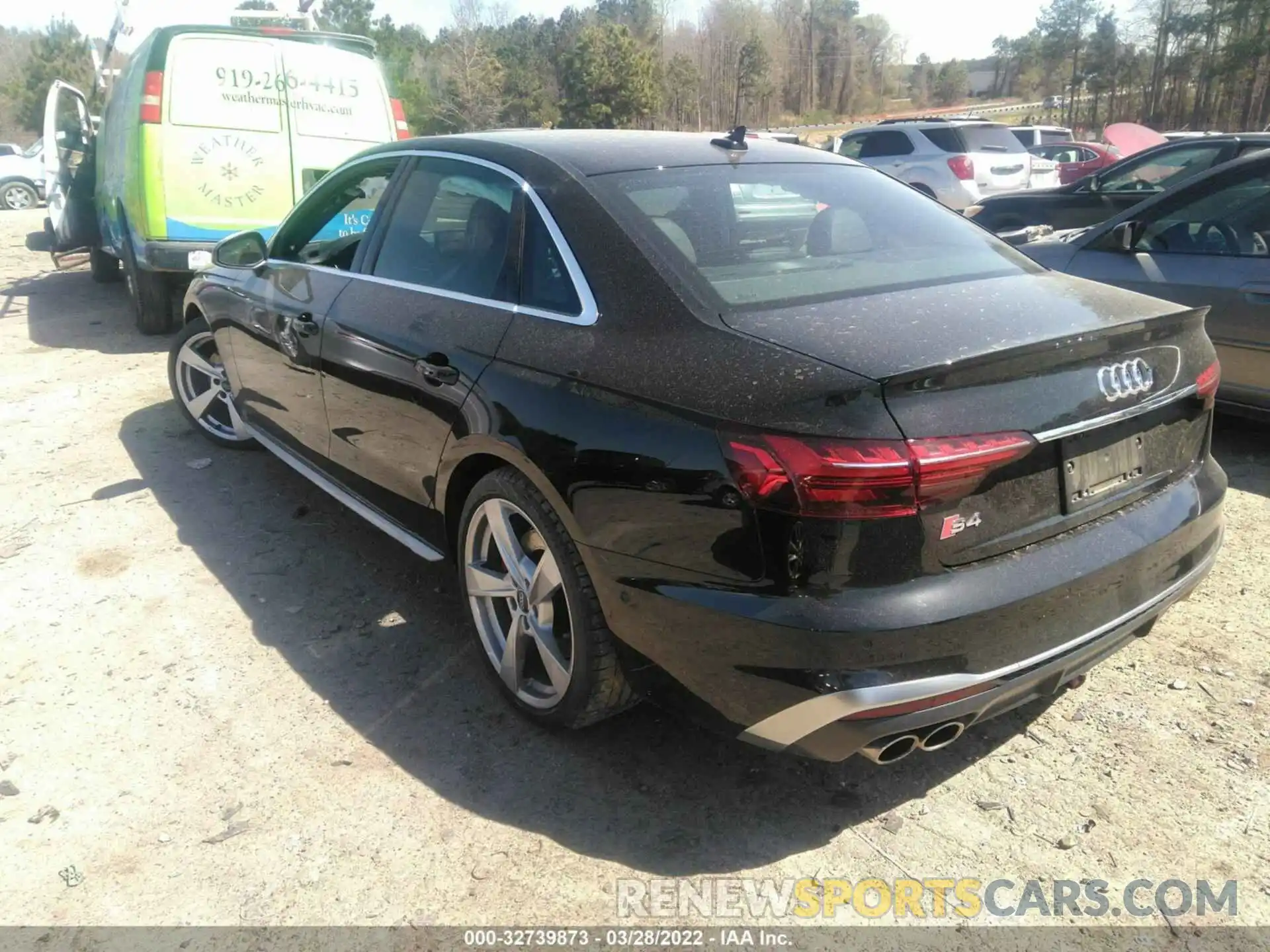 3 Photograph of a damaged car WAUC4AF48LA063618 AUDI S4 2020