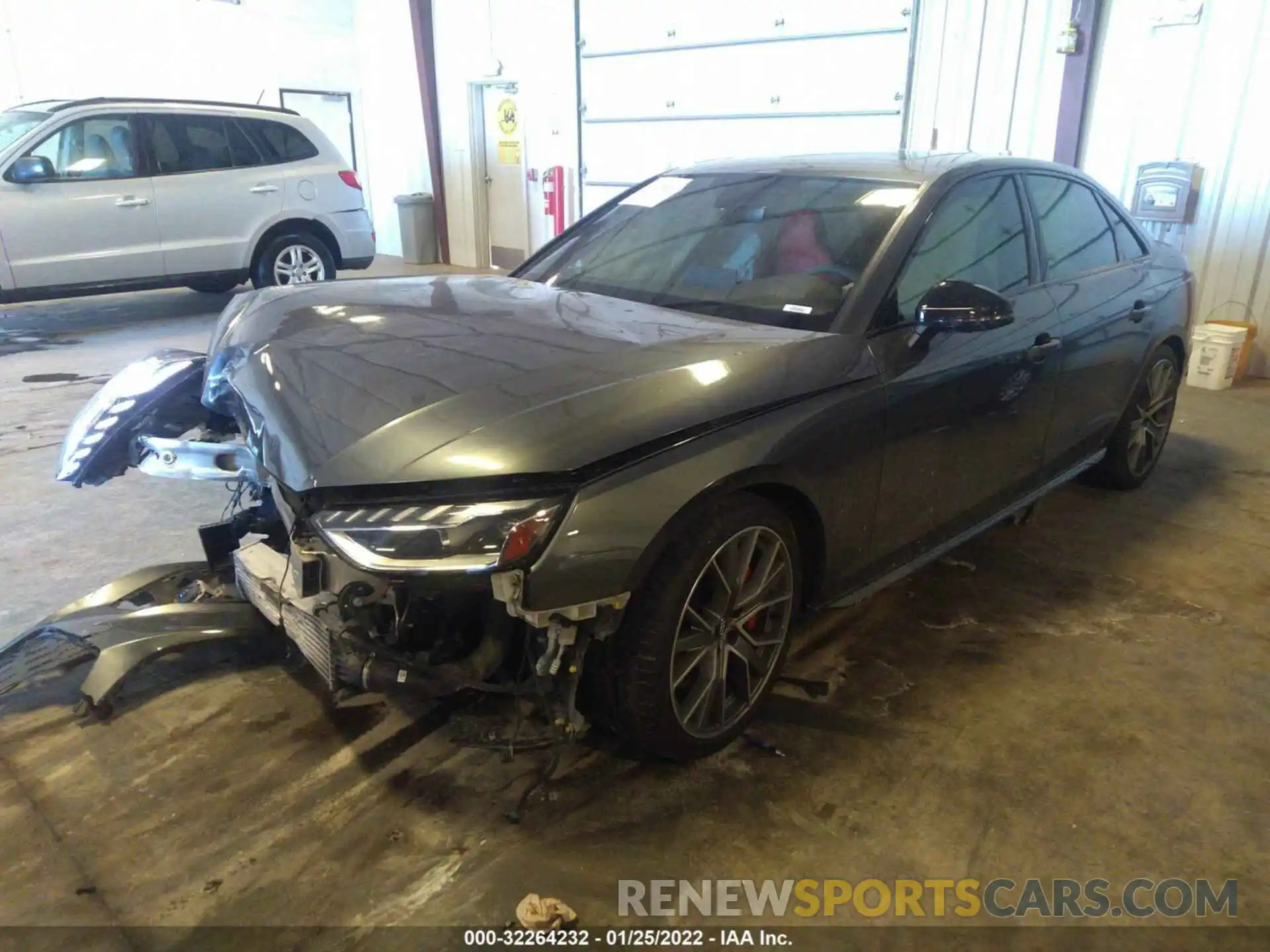 2 Photograph of a damaged car WAUB4AF41MA026388 AUDI S4 2021