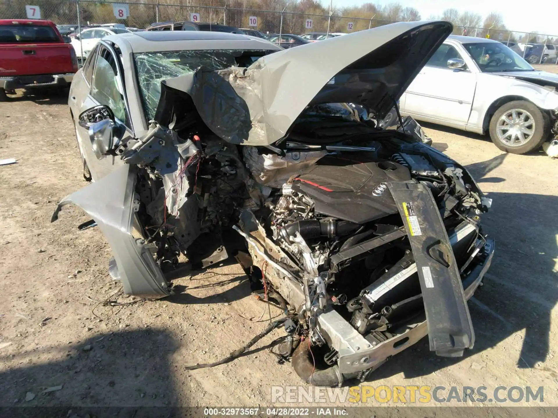 6 Photograph of a damaged car WAUB4AF48MA026369 AUDI S4 2021