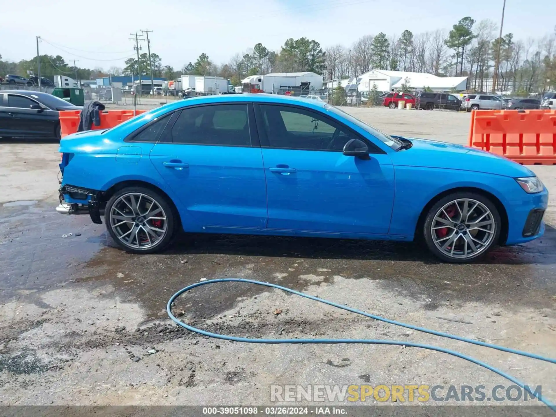 13 Photograph of a damaged car WAUB4AF49MA014408 AUDI S4 2021