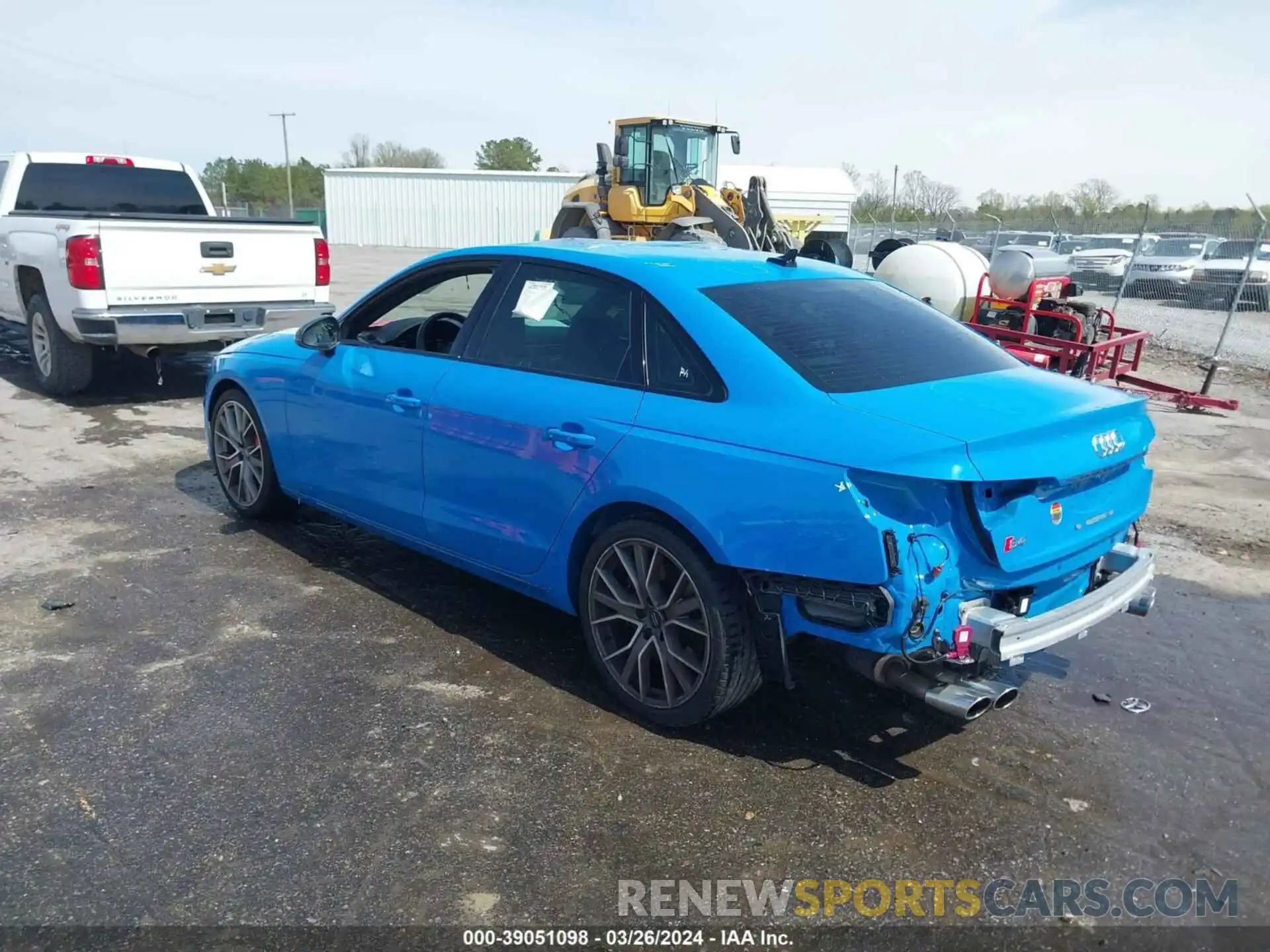 3 Photograph of a damaged car WAUB4AF49MA014408 AUDI S4 2021