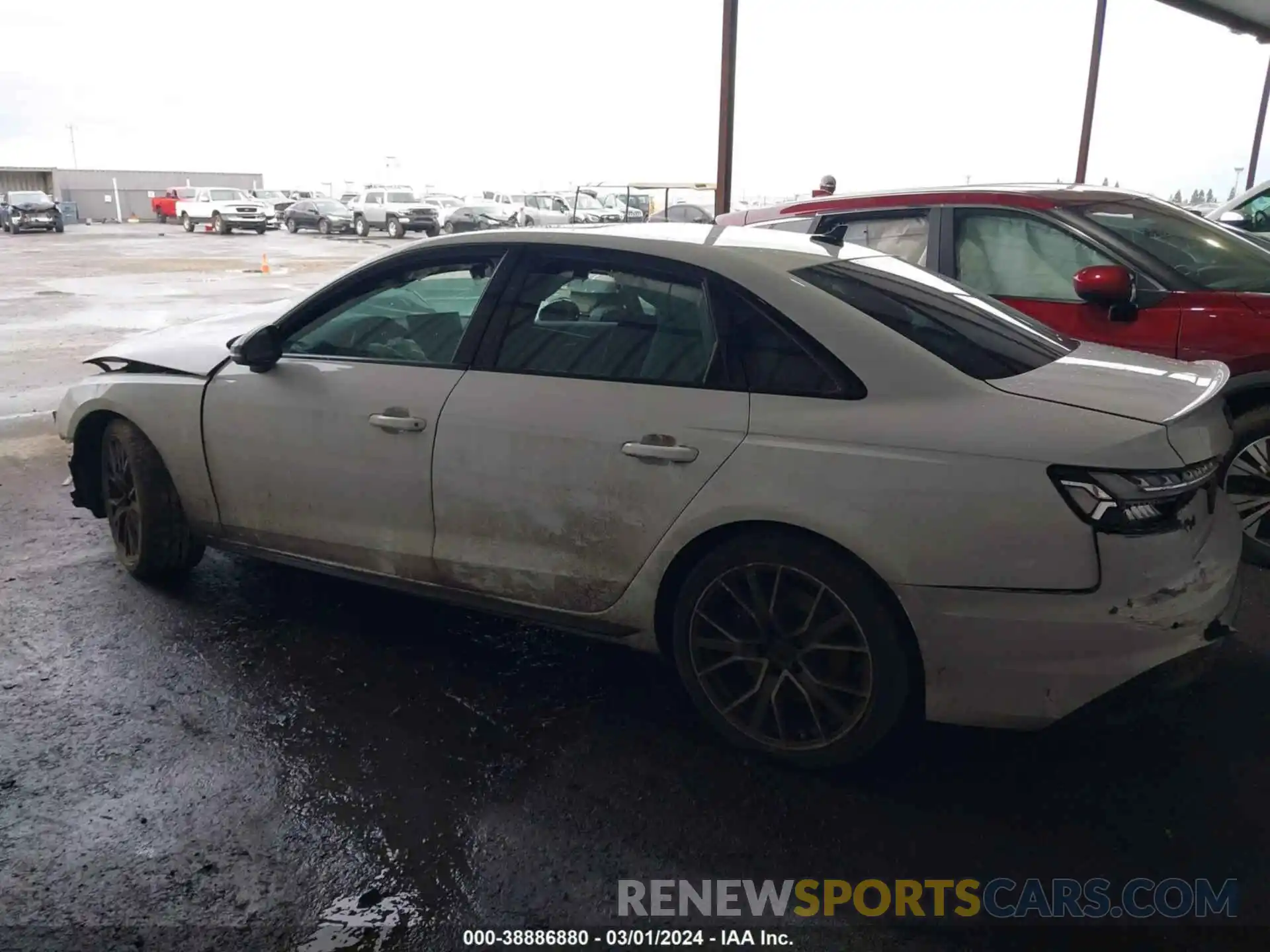 13 Photograph of a damaged car WAUB4AF45PA061293 AUDI S4 2023