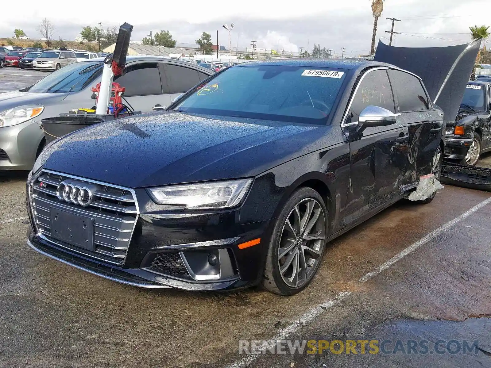 2 Photograph of a damaged car WAUA4AF40KA004701 AUDI S4/RS4 2019