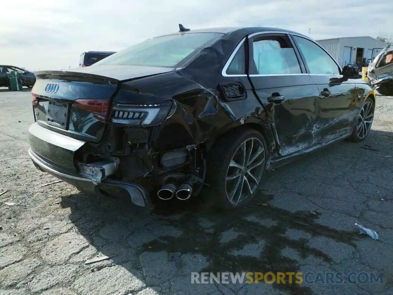 4 Photograph of a damaged car WAUA4AF44KA019279 AUDI S4/RS4 2019