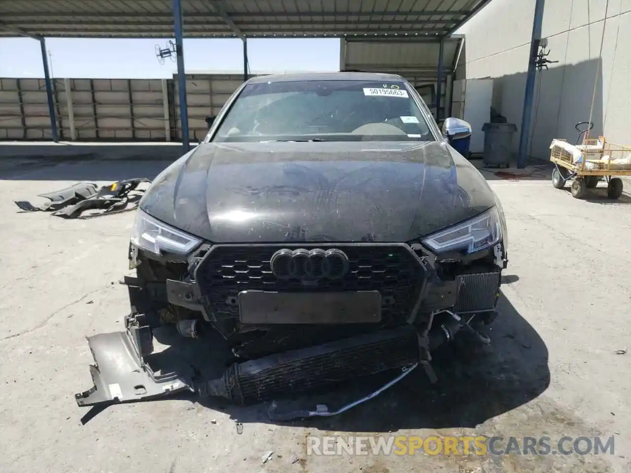 5 Photograph of a damaged car WAUA4AF48KA003859 AUDI S4/RS4 2019