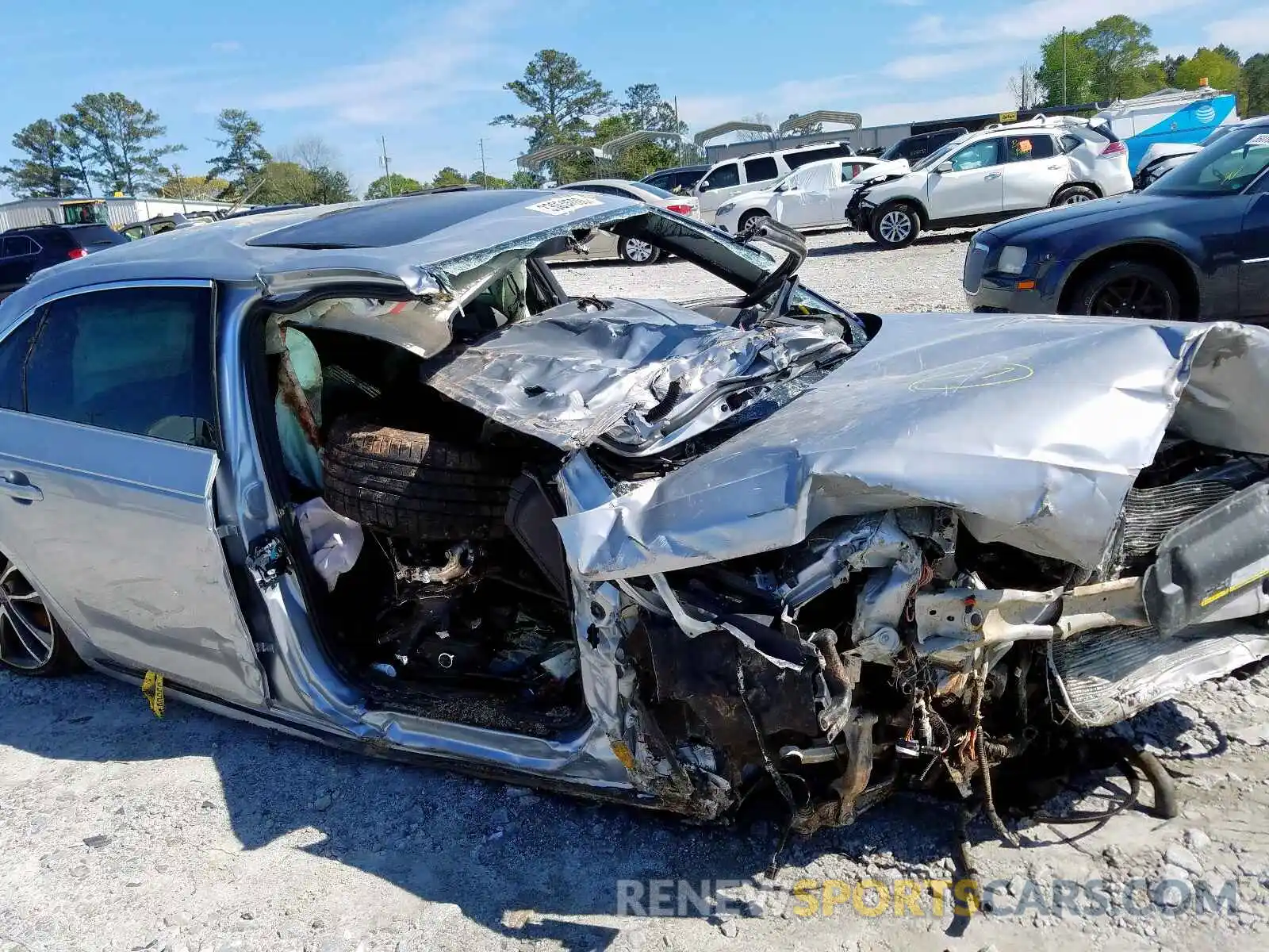 9 Photograph of a damaged car WAUA4AF48KA109244 AUDI S4/RS4 2019