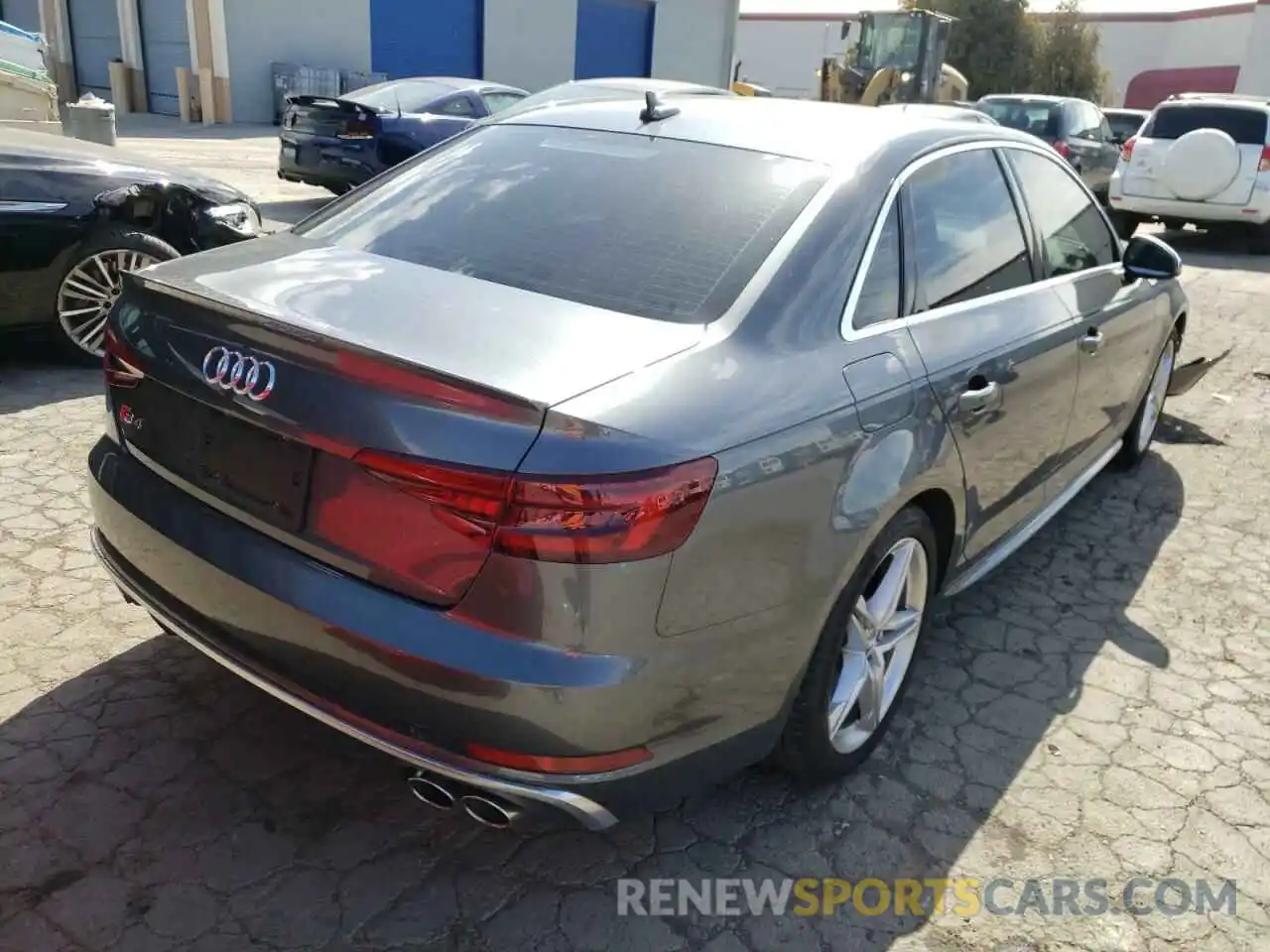 4 Фотография поврежденного автомобиля WAUA4AF49KA074505 AUDI S4/RS4 2019