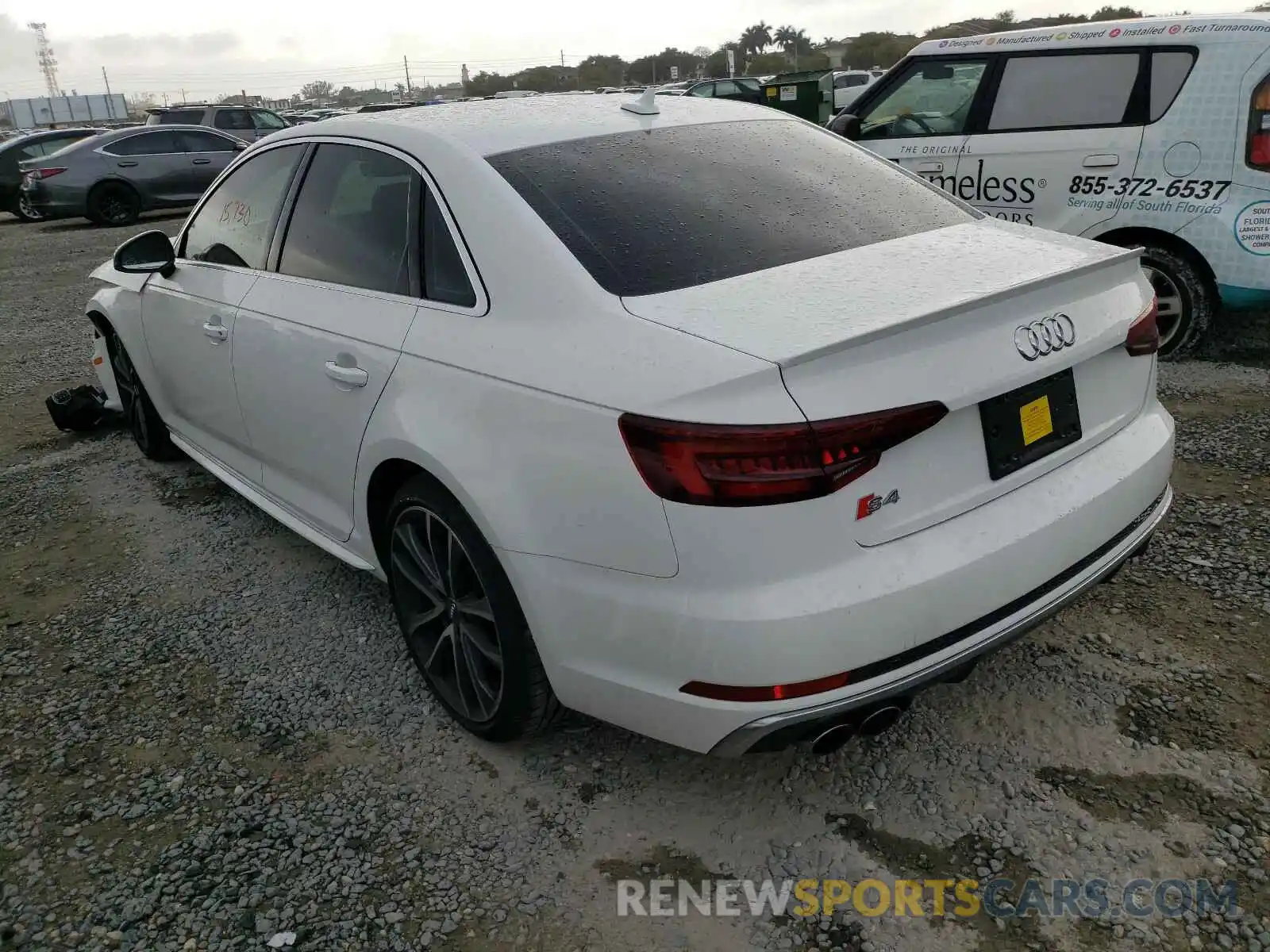 3 Photograph of a damaged car WAUA4AF49KA098979 AUDI S4/RS4 2019