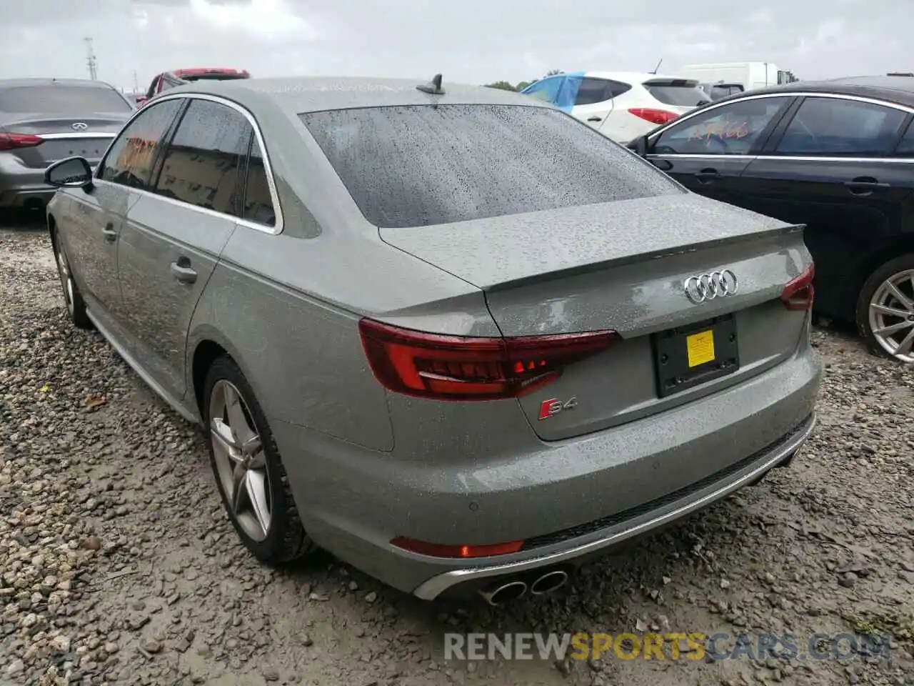 3 Фотография поврежденного автомобиля WAUB4AF40KA028520 AUDI S4/RS4 2019