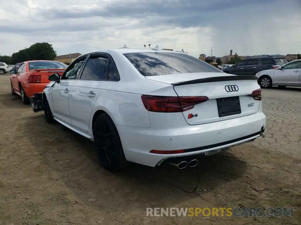 3 Фотография поврежденного автомобиля WAUB4AF41KA075684 AUDI S4/RS4 2019