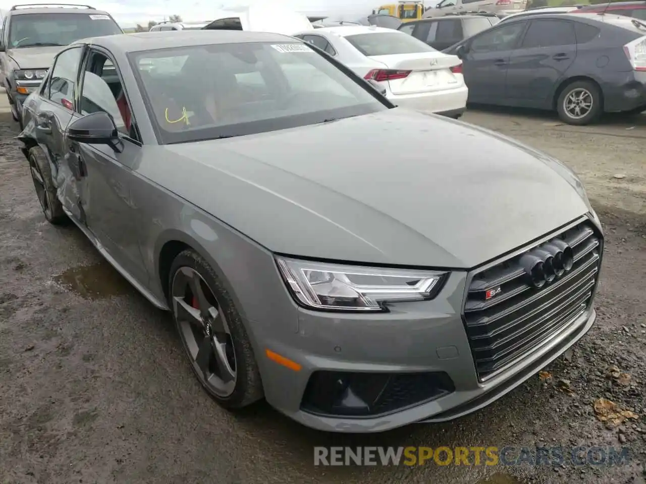 1 Photograph of a damaged car WAUB4AF41KA092730 AUDI S4/RS4 2019