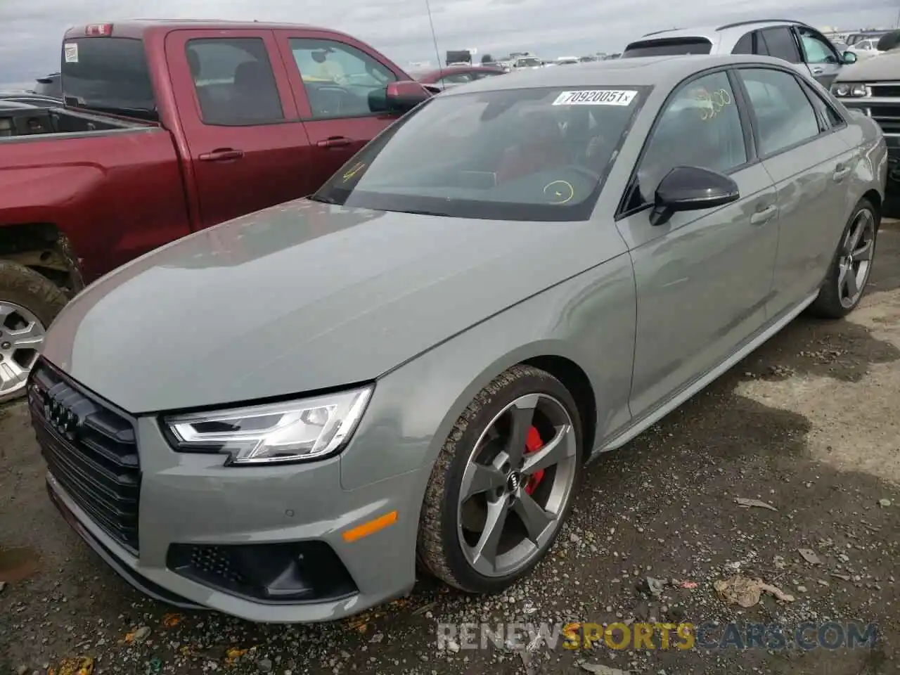 2 Photograph of a damaged car WAUB4AF41KA092730 AUDI S4/RS4 2019