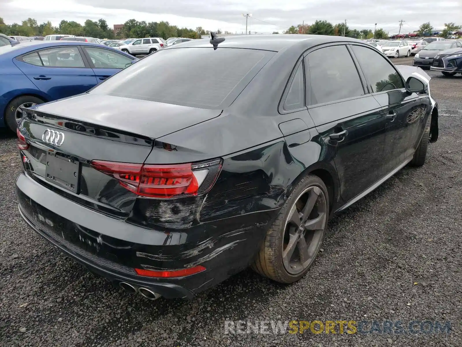 4 Фотография поврежденного автомобиля WAUB4AF41KA113141 AUDI S4/RS4 2019