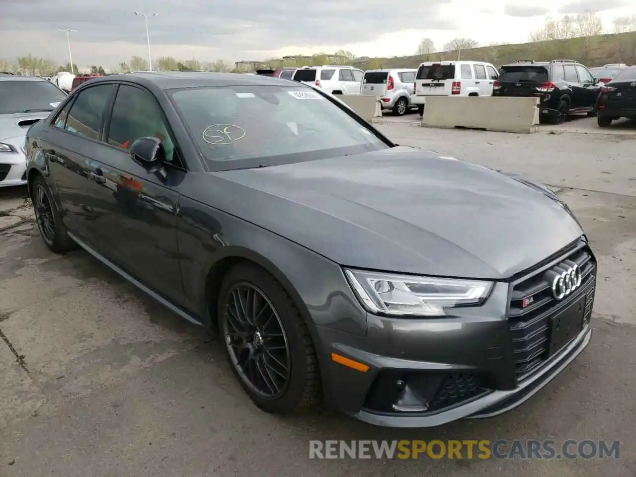 1 Photograph of a damaged car WAUB4AF42KA022900 AUDI S4/RS4 2019