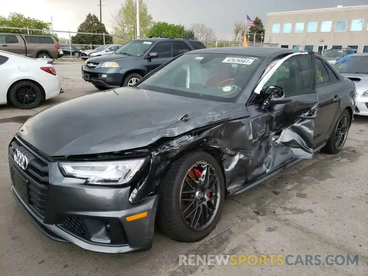 2 Photograph of a damaged car WAUB4AF42KA022900 AUDI S4/RS4 2019