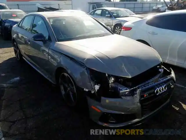 1 Photograph of a damaged car WAUB4AF42KA073930 AUDI S4/RS4 2019