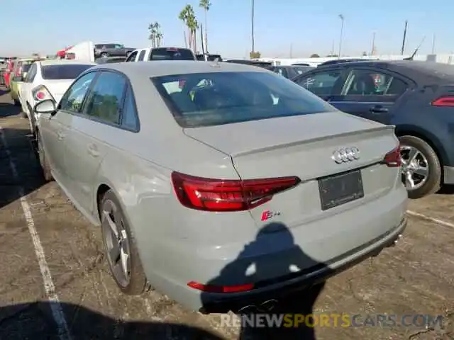 3 Photograph of a damaged car WAUB4AF42KA073930 AUDI S4/RS4 2019