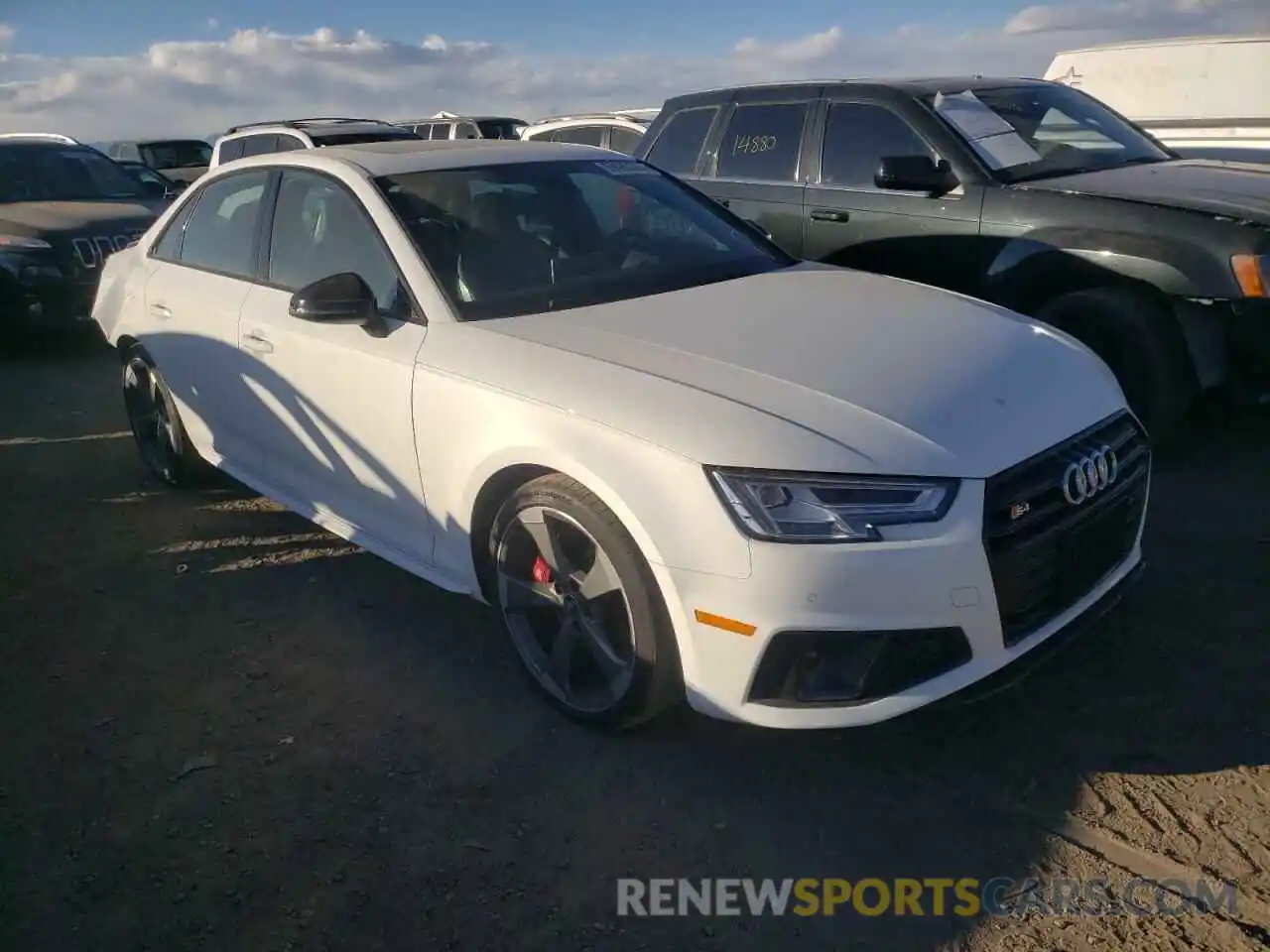 1 Photograph of a damaged car WAUB4AF42KA113407 AUDI S4/RS4 2019