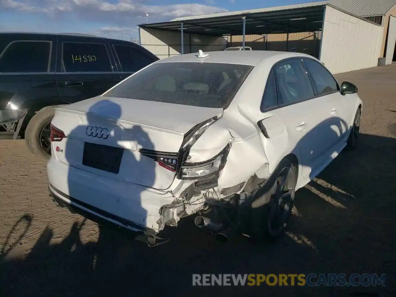 4 Photograph of a damaged car WAUB4AF42KA113407 AUDI S4/RS4 2019