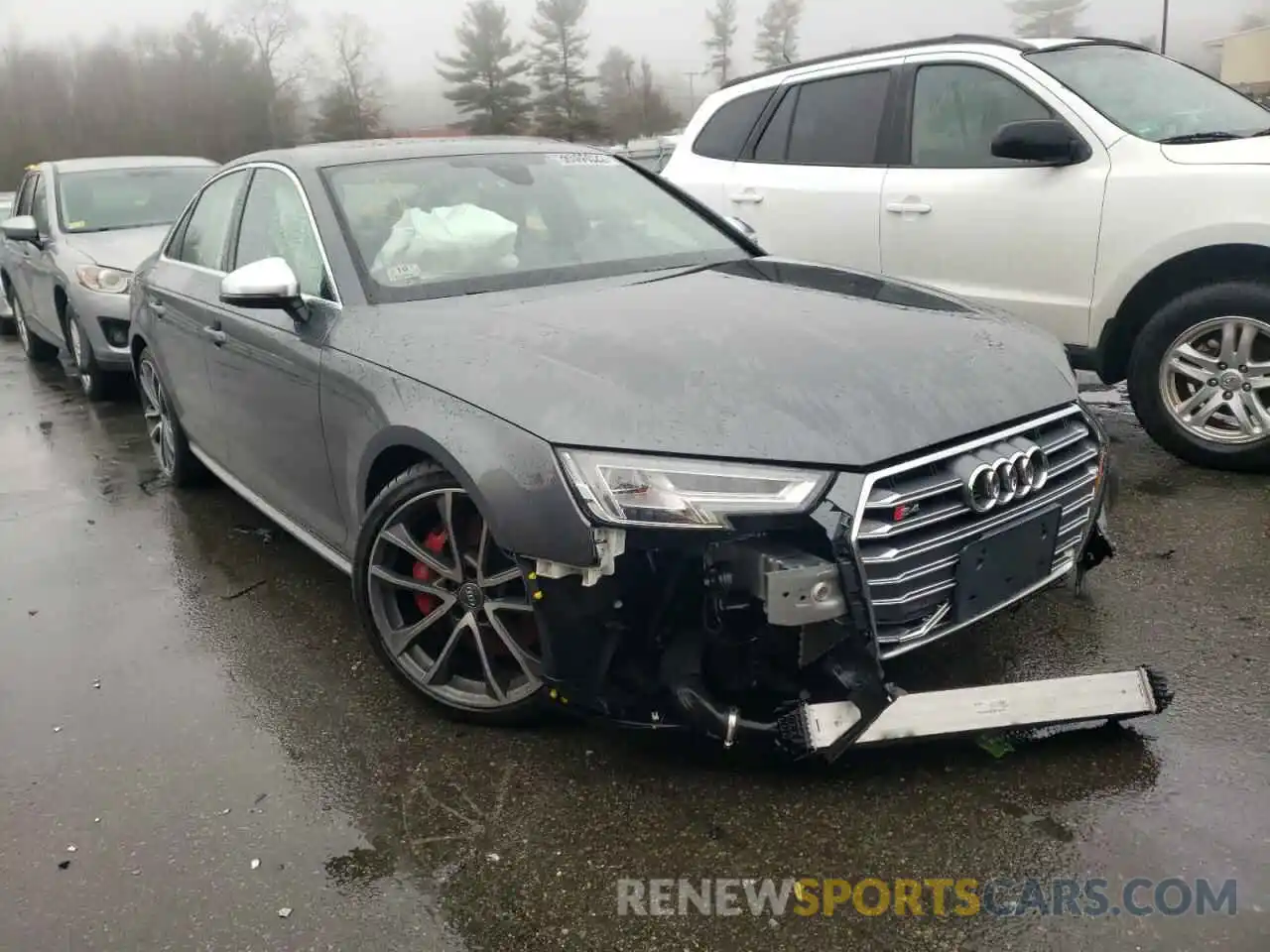 1 Photograph of a damaged car WAUB4AF44KA098800 AUDI S4/RS4 2019