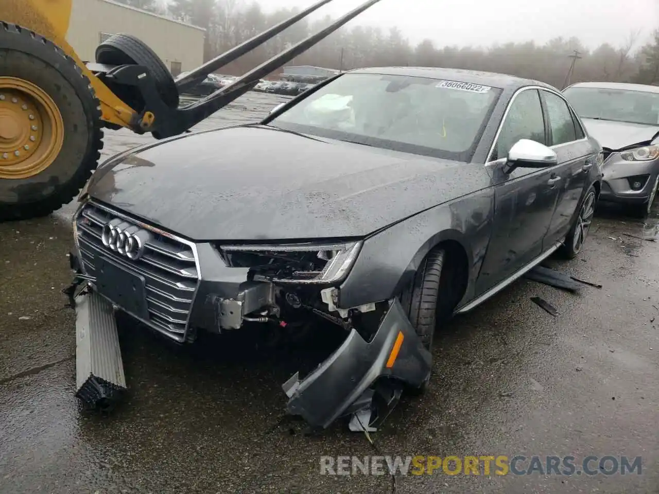 2 Photograph of a damaged car WAUB4AF44KA098800 AUDI S4/RS4 2019