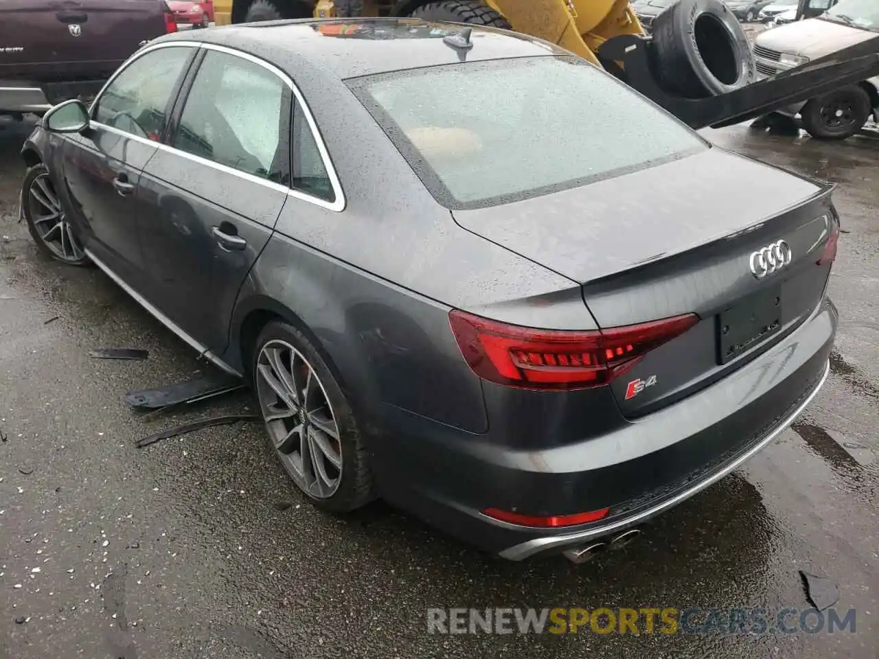 3 Photograph of a damaged car WAUB4AF44KA098800 AUDI S4/RS4 2019