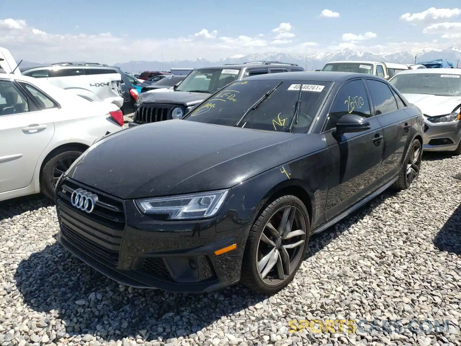 2 Photograph of a damaged car WAUB4AF44KA105440 AUDI S4/RS4 2019