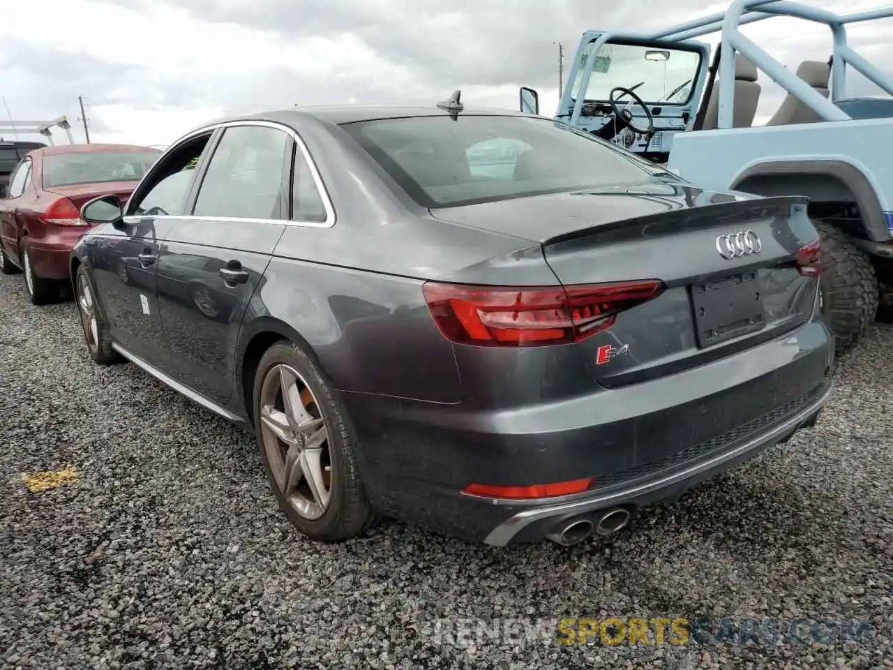 3 Фотография поврежденного автомобиля WAUB4AF45KA114468 AUDI S4/RS4 2019