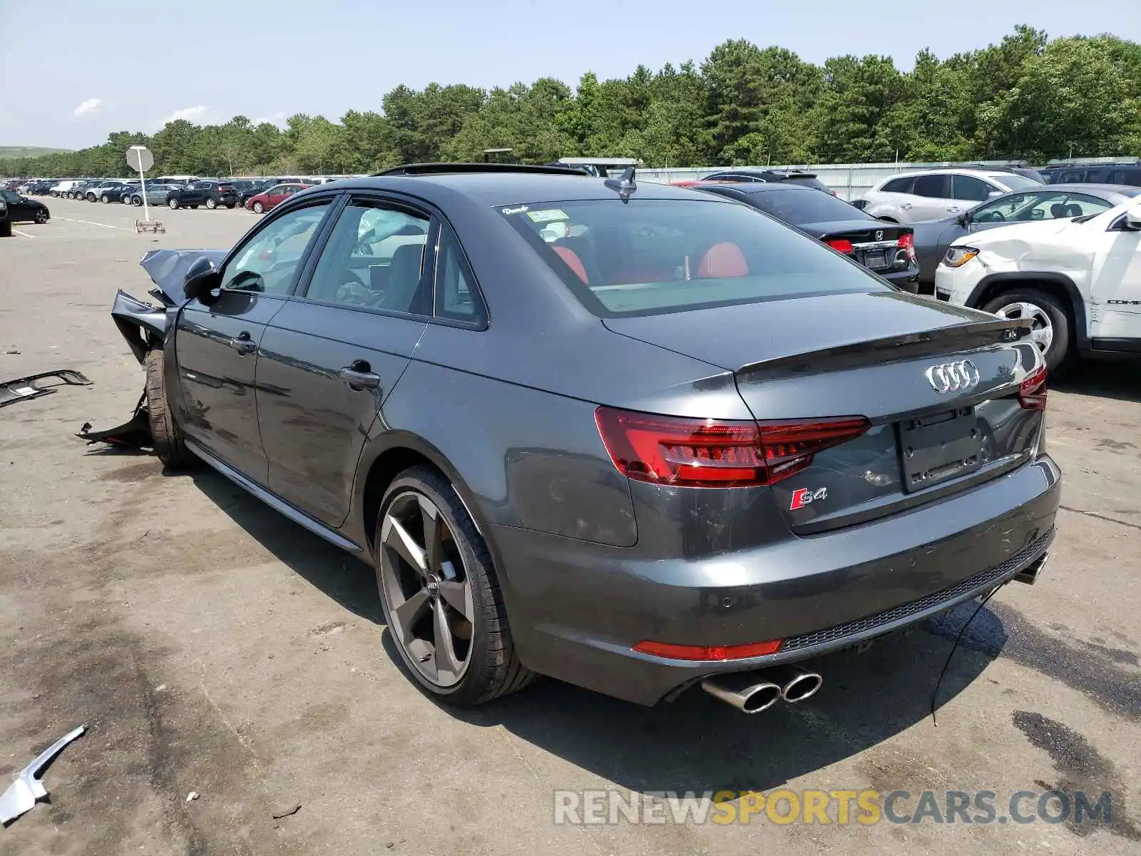 3 Photograph of a damaged car WAUB4AF46KA106167 AUDI S4/RS4 2019